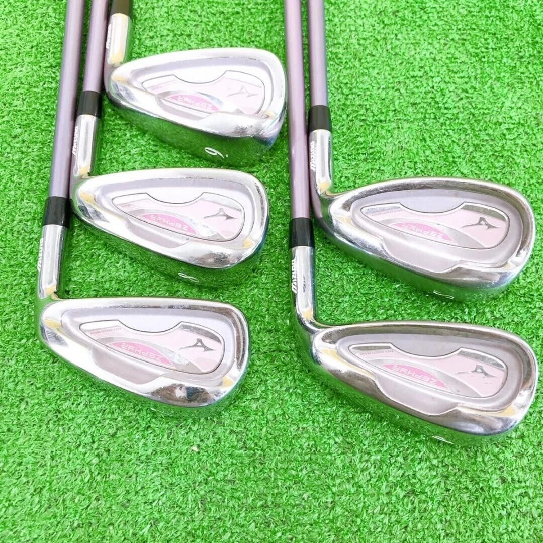 Mizuno Zephyr Ladies Iron Set 7 9 P.S 5pcs L Flex Women Golf Clubs Made in Japan