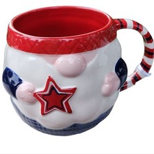 Lang Patriotic American Gnome Design Ceramic Coffee Mug 18oz