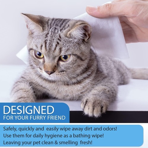 Multipurpose Pet Wipes – 600 Count for Cats & Dogs' Daily Freshening Needs - Picture 6 of 9