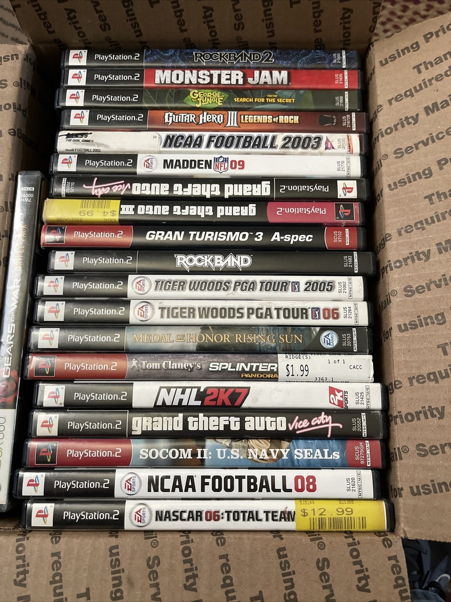 Sony PlayStation 2 PS2 Game Lot / Bundle - 20 Games - | eBay