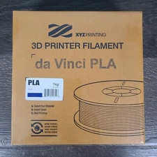 XYZprinting 1.75mm PLA Refill Filament (1kg, Blue) - New