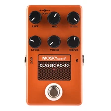 MOSKY Guitar Multi Effect Pedal Reverb Delay Looper Overdrive Distortion Chorus