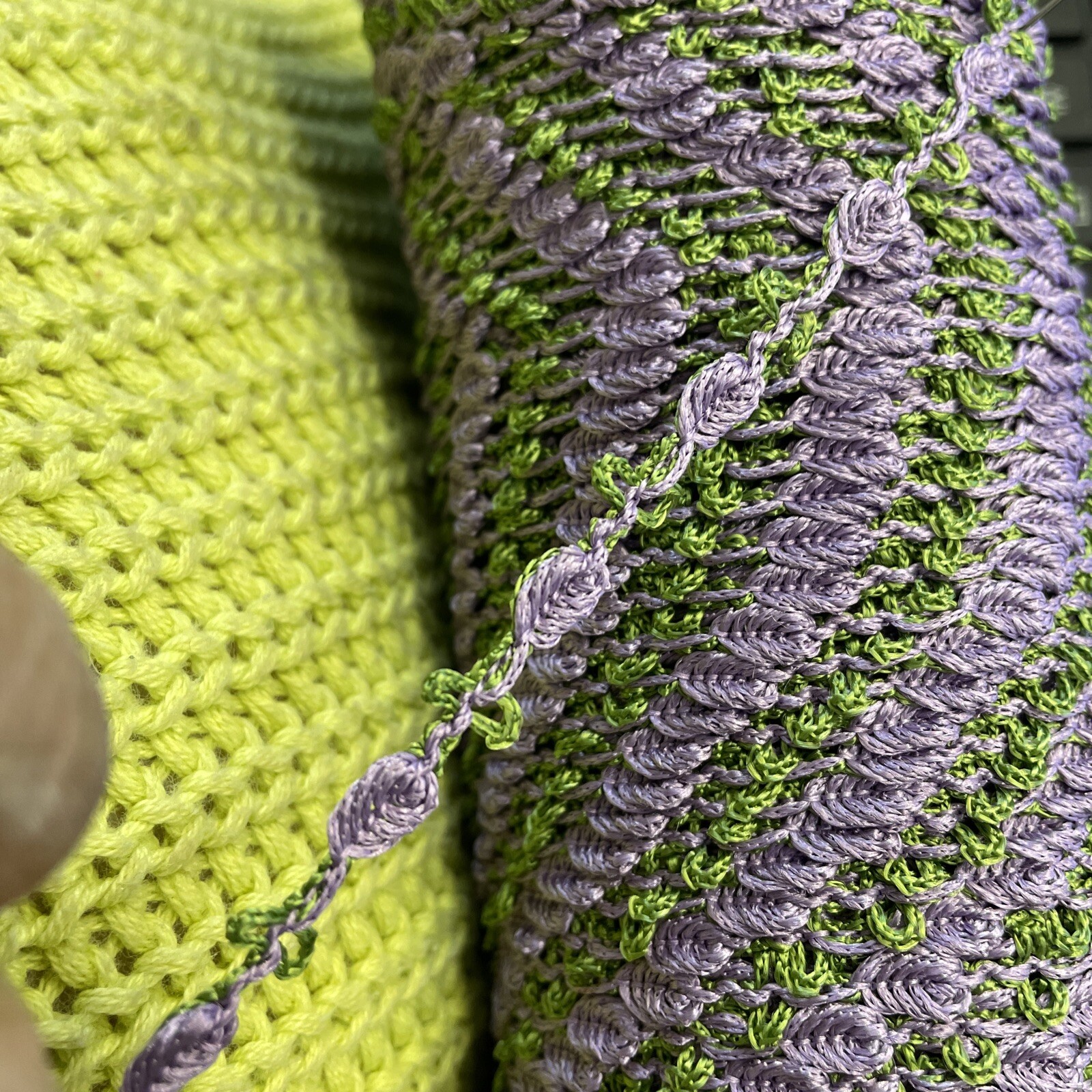 Wholesale embroidery flower purple sage rosebud wedding craft trim 144 yards