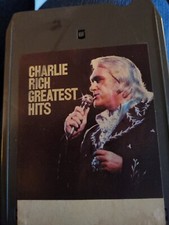 VINTAGE CHARLIE RICH "GREATEST HITS" Epic 8 TRACK VG TESTED B1