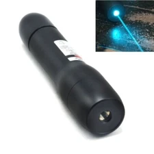 Waterproof 488nm Focusable Cyan-Blue Dot Laser Module 488T-60-18650