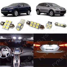 9x White LED lights interior package kit for 2007-2012 Mazda CX-9 MC1W