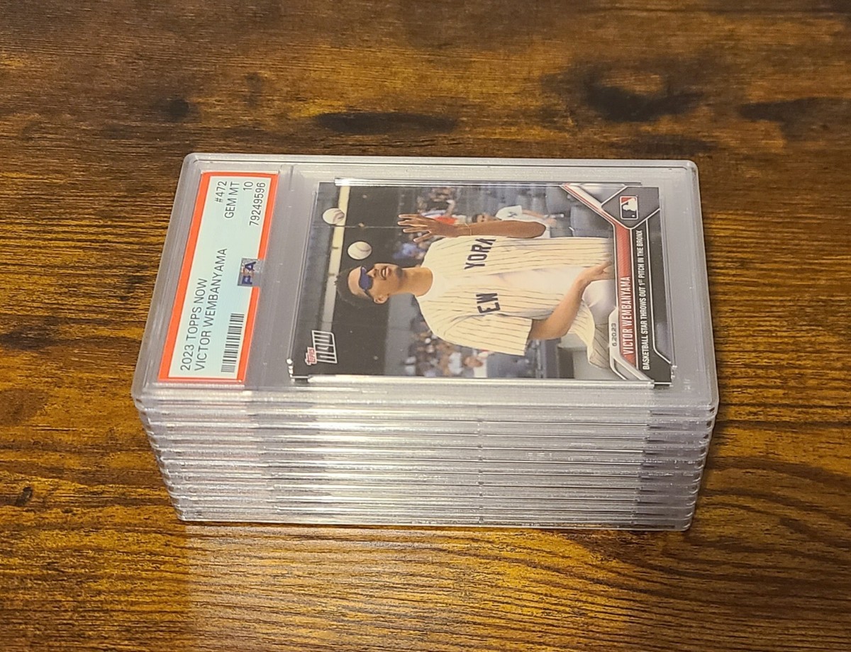 1) 2023 Topps Now #472 Victor Wembanyama Wemby Rookie RC GEM MINT