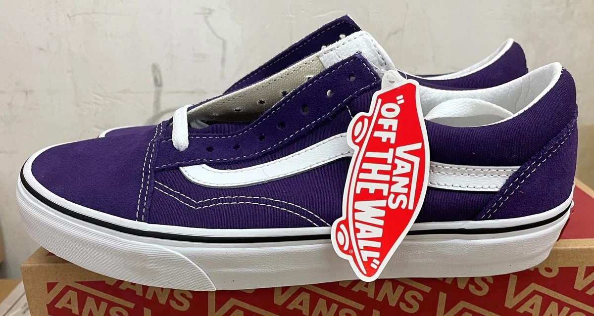 Men s Vans Old Skool Violet Indigo eBay
