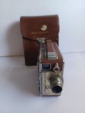 Vintage Camera Keystone K-41 Bel Air 8mm Movie Camera w/ Leather Case USA