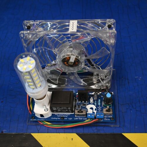 Bedini Motor SSG AUTOOSCILLANTE Ventola di Raffreddamento e Illuminazione, Avviamento 3volt, 2024! - Foto 3 di 8