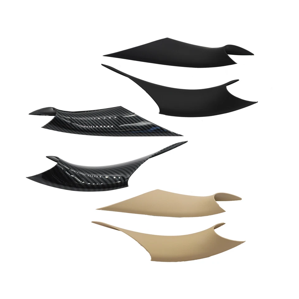 For BMW F30 F32 F35 328i Black/Beige/Carbon Interior Door Handle Cover Pull Trim Foto 3 de 4