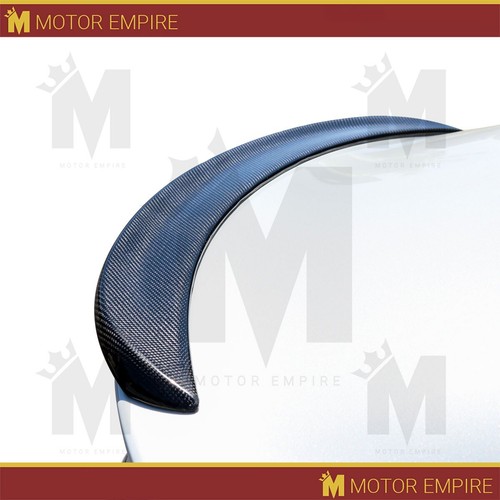 For 2017-2022 Tesla Model 3 REAL Carbon Fiber Rear Spoiler High Gloss Trunk Wing - Picture 2 of 4