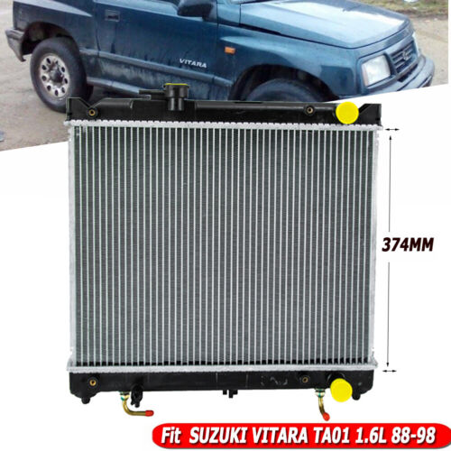 Premium Radiator For SUZUKI Vitara TA01 1.6L 1988-12/1998 Auto Manual (374H) - Picture 1 of 16