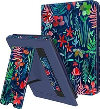 Stand Case for 6" All-New Kindle (11th Gen-2024/2022 Release) PU Leather Cover