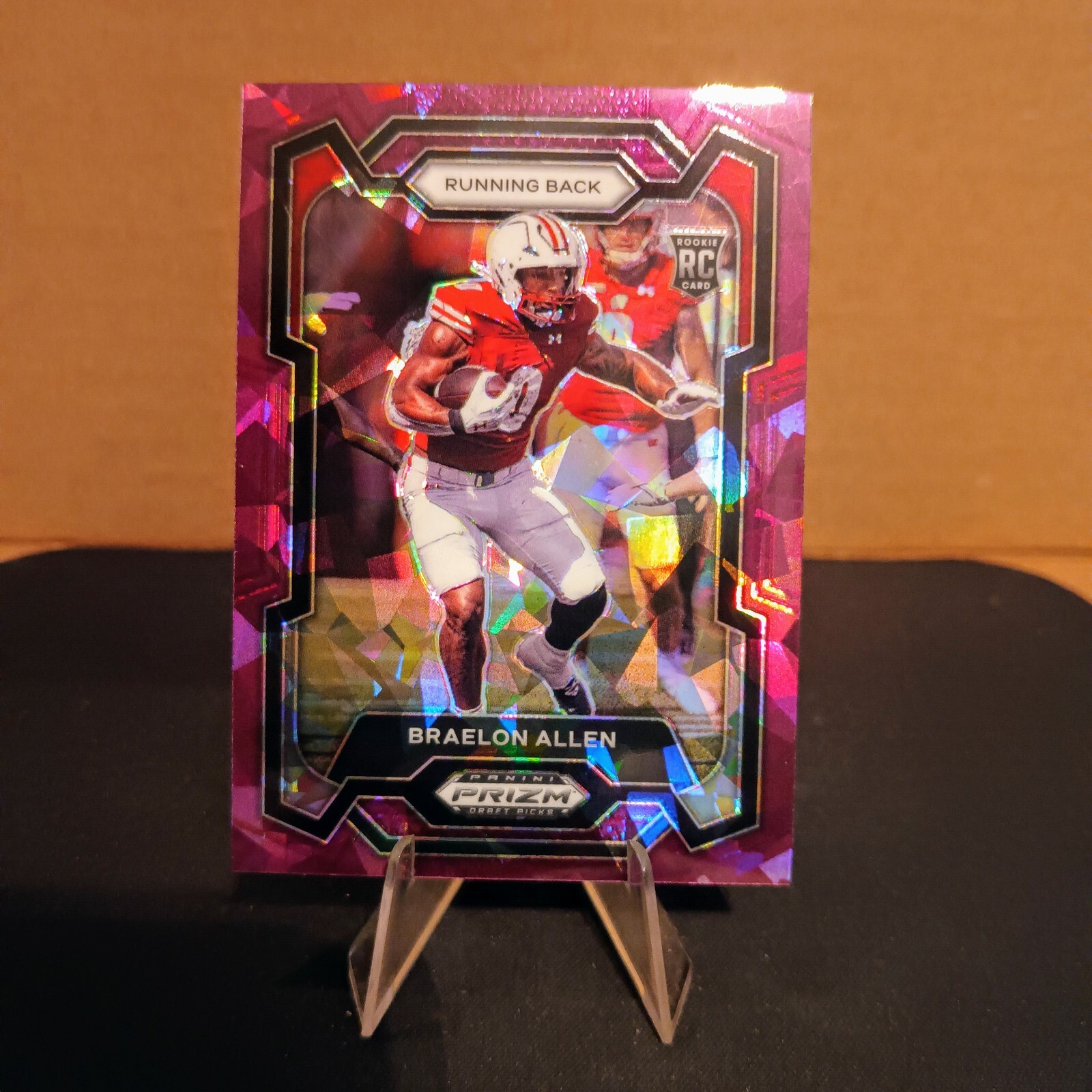 2024 Prizm Draft Picks Braelon Allen Purple Ice /149