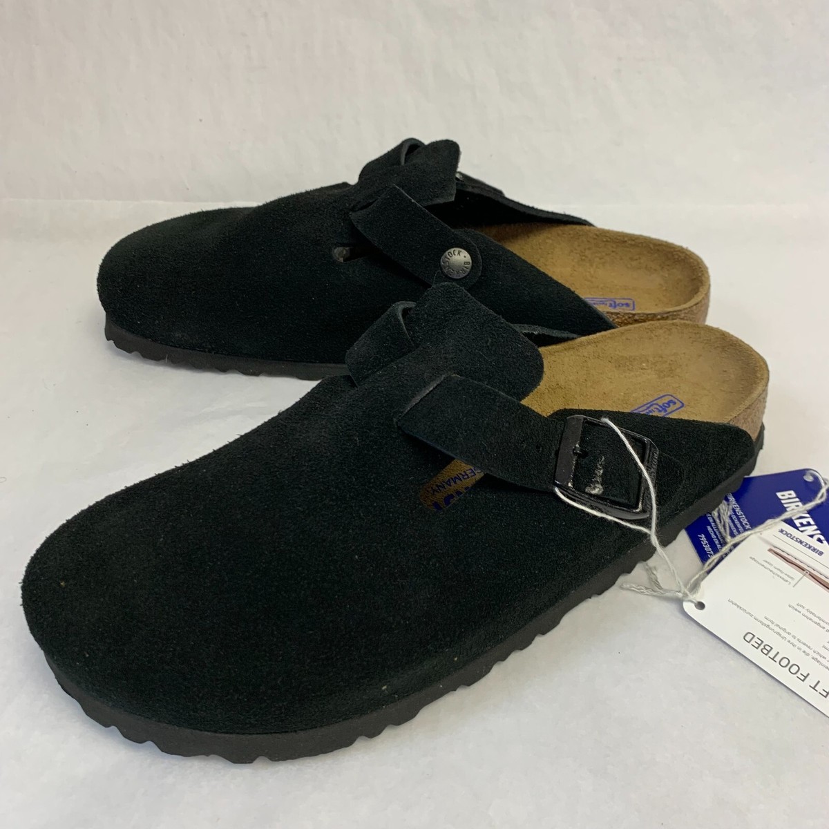 Birkenstock boston スエード　黒 23cm Birkenstock Boston Soft Footbed (Regular Fit / SFB) | 660471
