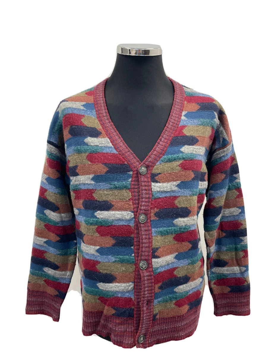 MISSONI UOMO JUMPER VINTAGE SWEATER MAGLIONE CARDIGAN