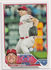 2023 Topps #28 Corey Knebel Philadelphia Phillies