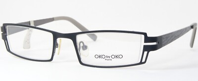 OKO by OKO Paris ID 16 C01 Matt Black UNIQUE RARE EYEGLASSES 46-18-135mm (NOTES)