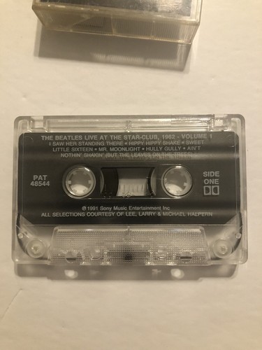 The Beatles “ Live At The Star Club 1962 vol 1” Cassette Tape PAT 48544 - Picture 2 of 10