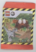 Blue Ocean - Lego Jurassic World Limited Edition - Sammelfigur Raptor Mit Nest