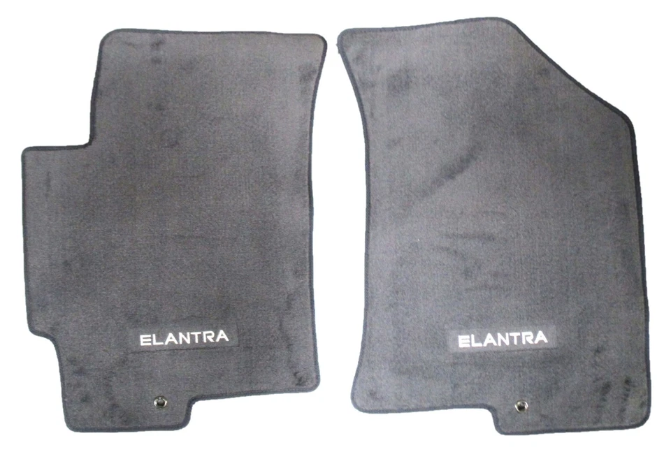Оригинальный комплект из 4 серых ковриков для пола Hyundai Elantra 2001-2005 годов выпуска 08140-2D030LT - Изображение 2 из 4