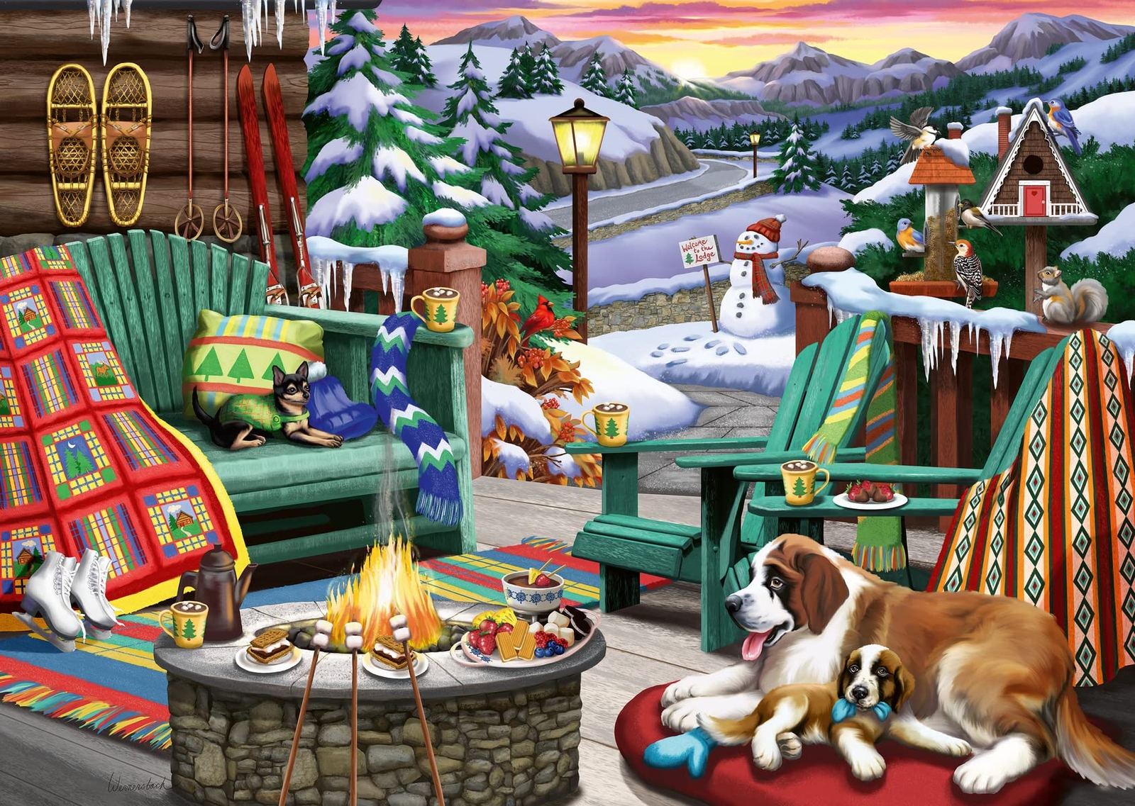 Ravensburger - Aprés All Day 1000p - (10217474) Aprés All Day 1000 PC puzzel