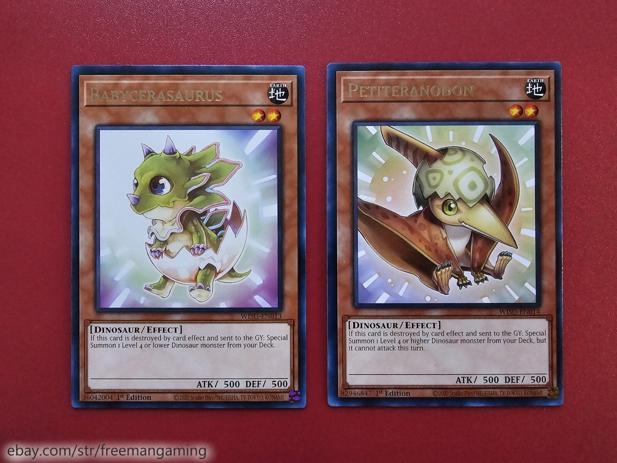 Yugioh Rex Raptor Deck 46 Cards Dinosaur Serpent Night Dragon Giant Tyrant  Anime | eBay