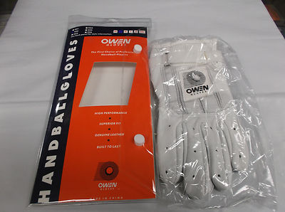 Owen Handball Gloves Style 922 White White New Ebay