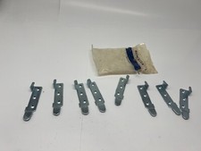 3 Packs of 8 Rockler Genuine Surface Mount Bed Rail Brackets 3-3/4" lL x 3/4"W