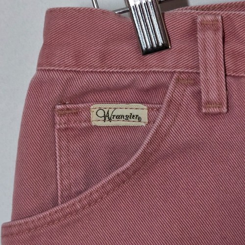 ๐ธ Vintage Wrangler High-Rise Mom Shorts โ Mauve โ Size 18M โ Rare Color! - Picture 3 of 5