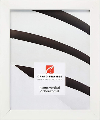 Confetti, Modern White Picture Frame, 18 X 24 Inch