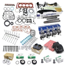 OEM Engine Rebuild Overhaul Pistons Valves Seals Kit For Audi VW EA888 Gen3 2.0T