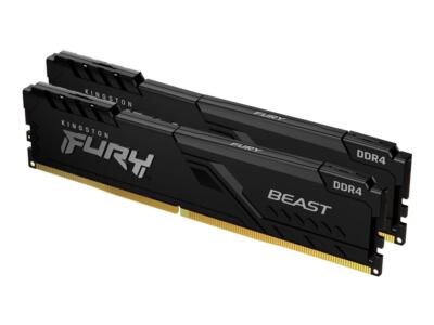 Kingston FURY Beast 32GB (2 x 16GB) PC4-25600 (DDR4-3200) 16GBit
