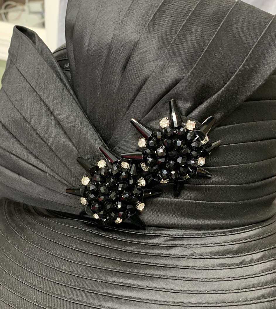 NWT Dress Hat/ Church Hat by Whittall & Shon Whittall & Shon | Accessories | Stunning Silver Church Dress  main image 4