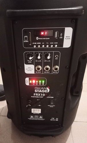 Italian Stage by Proel Verstärkerbox FRX10AW A Batterie - Bild 2 von 4