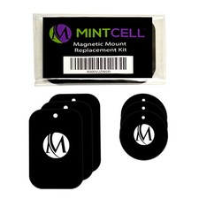 2x MintCell Metal Plate 6-Pack with 3M Adhesive for Magnetic Phone Mounts