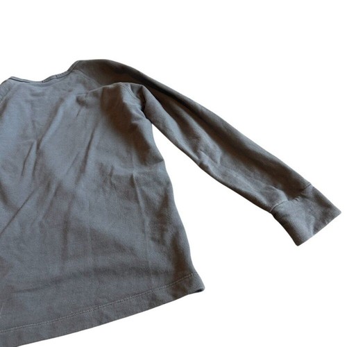 Mabo Kids 100% Organic Cotton Two Pullover Sweaters Button Crew Neck Size 12/13 - Picture 8 of 11