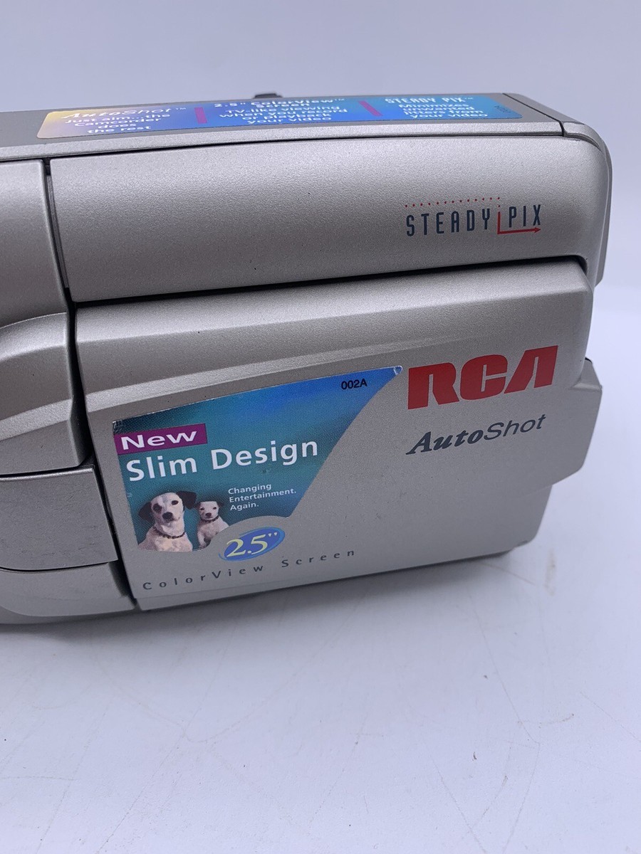 RCA CC6363 VHS-C Camcorder AutoShot Steady Pix No Charger UNTESTED