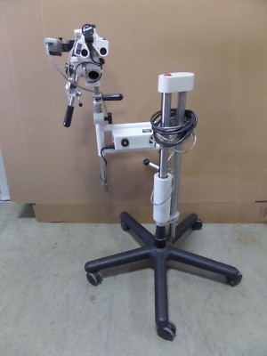 LEISEGANG COLPOSCOPE WITH FOTO OPTIK  ,CAMERA AND STAND 