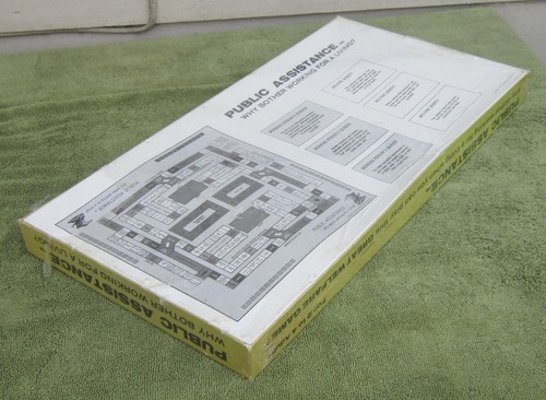 Vintage 1980 PUBLIC ASSISTANCE Board Game NEW/SEALED Welfare Banned - Picture 3 of 10
