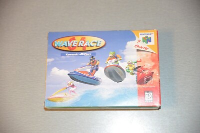 WAVE RACE 64 OVP CIB NTSC US VERSION FÜR  USA NINTENDO 64