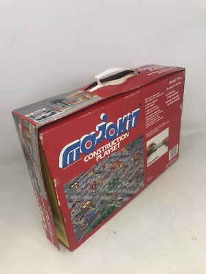 Garage Majorette Vintage – Station Service Shell + 2 Figurines + 3 Véhicules