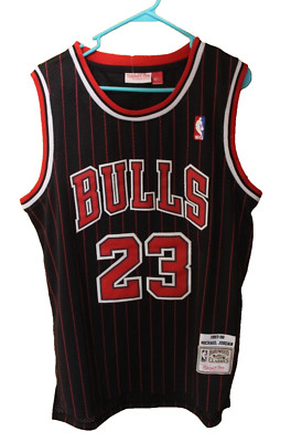 Chicago Bulls #23 Michael Jordan Hardwood Classics Jersey (L) 44
