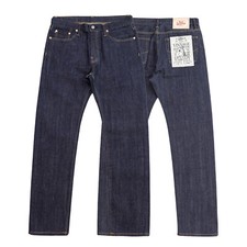 Red Tornado Vintage Summer 11oz Men Jeans Slim Fit Straight Selvedge Denim Pants