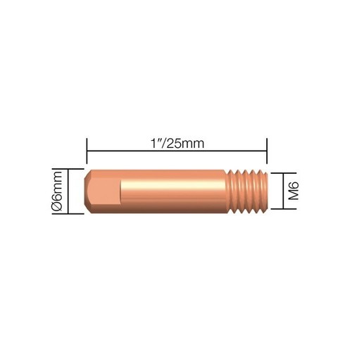 Mig MB15 Conical LH 14 Piece KIT- 1.2mm - Binzel Style - Shroud - Contact Tip SB - Picture 3 of 3