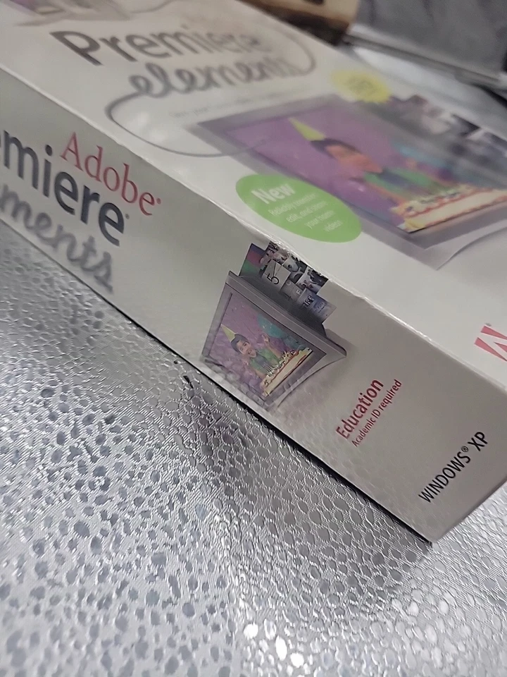 Adobe Premiere Elements For Windows XP Video Editing 2004 NEW - Image 3 of 4