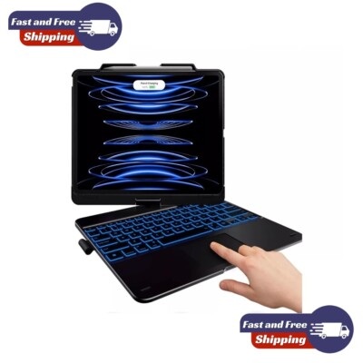 Typecase  Flexbook  Touch 7-in-1   Keyboard  Case  Touchpad For iPad 12.9  Grey