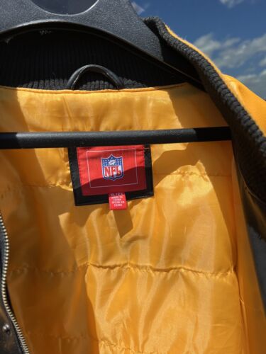 Steelers Lederjacke XL - Bild 3 von 5