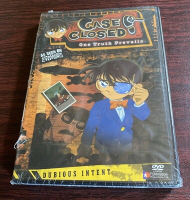 NEW '' Case Closed '' One Truth Prevails Dubious Intent Detective Conan Anime DVD